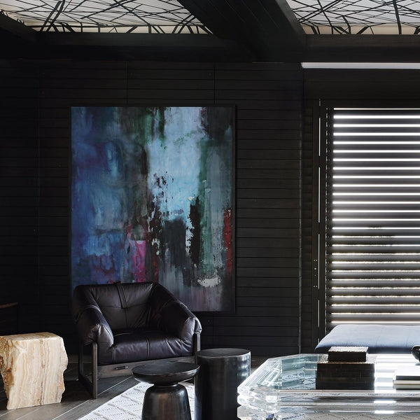 Deep Water, shown in a room for scale